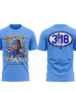 Unisex Kansas City Royals Salvador Perez 318 The Home Run King 2026 Graphic Shirt for Baseball Fans