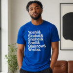 Unisex LA Pitchers Ampersand Graphic Shirt for Baseball Fans