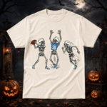 Unisex-Los-Angeles-Chargers-Dancing-Skeletons-Halloween-2026-Graphic-Shirt-for-Football-Fans.png