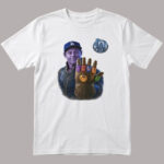 Unisex Los Angeles Dodgers Infinity Gauntlet Graphic Shirt for Baseball Fans