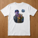 Unisex Los Angeles Dodgers Infinity Gauntlet Graphic Shirt for Baseball Fans