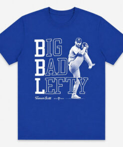 Unisex Los Angeles Dodgers Tanner Scott Big Bad Lefty Graphic Shirt for Baseball Fans