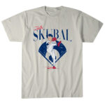 Unisex Los Angeles Dodgers Tarik Skubal Diamond Caricature Graphic Shirt for Baseball Fans