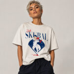 Unisex Los Angeles Dodgers Tarik Skubal Diamond Caricature Graphic Shirt for Baseball Fans