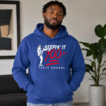 Unisex Los Angeles Dodgers Tarik Skubal Keepin’ It 100+ Los Angeles Graphic Shirt for Baseball Fans