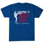 Unisex Los Angeles Dodgers Tarik Skubal Keepin' It 100+ Los Angeles Graphic Shirt for Baseball Fans