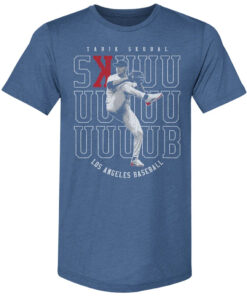 Unisex Los Angeles Dodgers Tarik Skubal SKUUUB Graphic Shirt for Baseball Fans