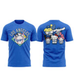 Unisex Los Angeles Dodgers x Hello Kitty and Friends Night 2026 Graphic Shirt for Baseball Fans