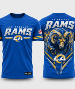 Unisex Los Angeles Rams Ram Pride 2026 Graphic Shirt for Football Fans