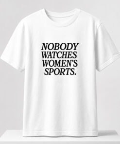 Unisex Mike McDaniel Nobody Watches Women’s Sports Graphic Shirt for Football Fans