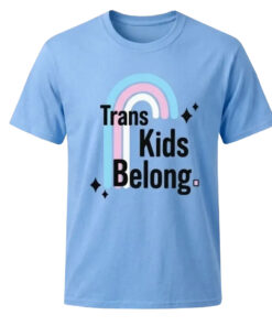 Unisex Minnesota Lynx Coach Cheryl Reeve Trans Kids Belong Graphic Shirt for Basketball Fans