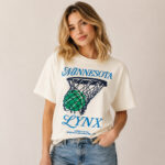 Unisex Minnesota Lynx Vintage Athletic Club Graphic Shirt for Basketball Fans