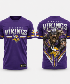 Unisex Minnesota Vikings Viking Pride 2026 Graphic Shirt for Football Fans