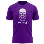 Unisex Minnesota Vikings x Luke Combs 2026 Skull Beard Graphic Shirt for Football and Country Music Fans