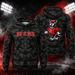 Unisex NC State Wolfpack 2026 Wolfpack Warriors Camo Graphic Shirt for College Sports Fans