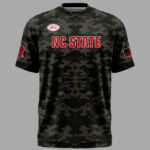 Unisex NC State Wolfpack 2026 Wolfpack Warriors Camo Graphic Shirt for College Sports Fans