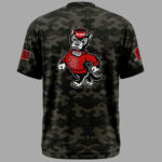 Unisex NC State Wolfpack 2026 Wolfpack Warriors Camo Graphic Shirt for College Sports Fans
