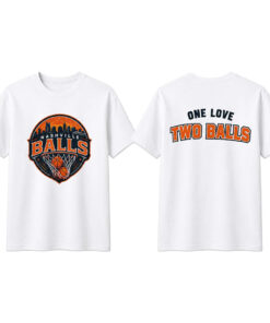 Unisex Nashville Balls One Love Two Balls Graphic Shirt for Sports Fans