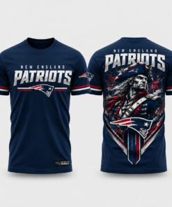Unisex New England Patriots Patriot Pride 2026 Graphic Shirt for Football Fans