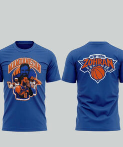 Unisex New York Knicks Zohran Mamdani for New York City 2026 Graphic Shirt for Basketball Fans