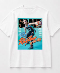 Unisex New York Liberty Sabrina Ionescu Rhythm of the City Graphic Shirt for Basketball Fans