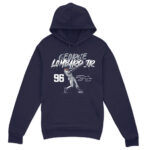 Unisex New York Yankees George Lombard Jr Slugger Swing Number Graphic Shirt for Baseball Fans