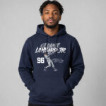 Unisex New York Yankees George Lombard Jr Slugger Swing Number Graphic Shirt for Baseball Fans