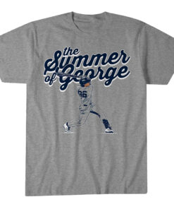 Unisex New York Yankees George Lombard Jr The Summer of George Graphic Shirt for Baseball Fans