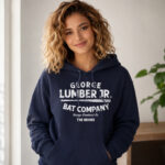 Unisex New York Yankees George Lombard Jr. George Lumber Jr. Bat Company Graphic Shirt for Baseball Fans