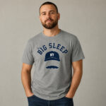 Unisex New York Yankees Trent Grisham The Big Sleep Graphic Shirt for Baseball Fans