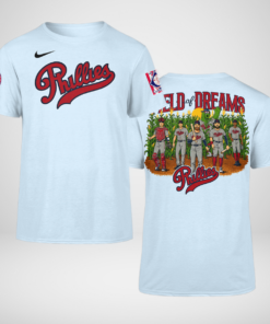 Unisex Philadelphia Phillies 2026 Field of Dreams Game Shirt for Baseball Fans Cool Blue