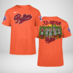 Unisex Philadelphia Phillies 2026 Field of Dreams Game Shirt for Baseball Fans Orange