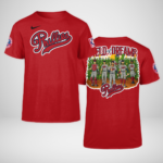 Unisex Philadelphia Phillies 2026 Field of Dreams Game Shirt for Baseball Fans Red
