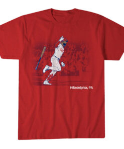 Unisex Philadelphia Phillies Derek Hill Hilladelphia PA Graphic Shirt for Baseball Fans