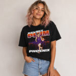 Unisex Phoenix Mercury Kelsey Plum Phoenix Street Ball Graphic Shirt for Basketball Fans