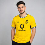 Unisex Rayan Djima BVB Borussia Dortmund Home 2026-27 Soccer Jersey for Soccer Fans