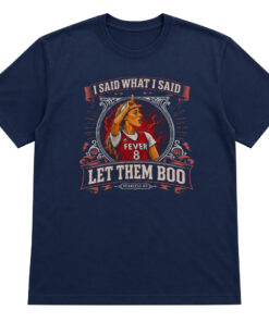 Unisex Sophie Cunningham I Said What I Said Let Them Boo Graphic Shirt for Basketball Fans
