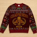 Unisex Spain 2026 World Cup Champions Final Ugly Christmas Sweater for Soccer Fans
