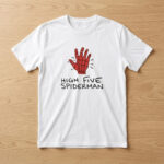Unisex Spider-Man Brand New Day High Five Spiderman Graphic Shirt for Movie Fans