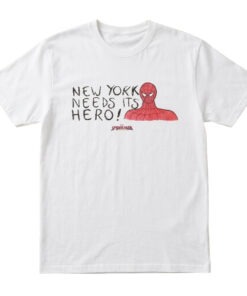 Unisex Spider-Man Brand New Day New York Needs Its Hero Graphic Shirt for Movie Fans
