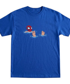Unisex Spider-Man Brand New Day Spider Man Pool Scene Graphic Shirt for Movie Fans