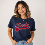 Unisex St. Louis Cardinals Alec Burleson Burly Bomb Graphic Shirt for Baseball Fans