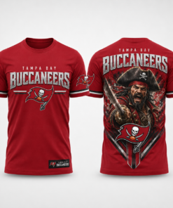 Unisex Tampa Bay Buccaneers Pirate Pride 2026 Graphic Shirt for Football Fans