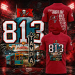 Unisex Tampa Bay Buccaneers x 813 Day Graphic Shirt for Football Fans