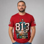 Unisex Tampa Bay Buccaneers x 813 Day Graphic Shirt for Football Fans