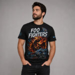 Unisex Tennessee Titans x Foo Fighters Live At Nissan Stadium 2026 Graphic Shirt for Football and Rock Music Fans