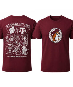 Unisex Texas A&M x Howdy Buc-ee’s 2026 Graphic Shirt for College Sports Fans