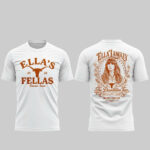 Unisex Texas Longhorns x Ella Langley Tour 2026 Graphic Shirt for College Football and Country Music Fans