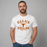 Unisex Texas Longhorns x Ella Langley Tour 2026 Graphic Shirt for College Football and Country Music Fans