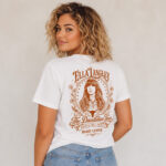 Unisex Texas Longhorns x Ella Langley Tour 2026 Graphic Shirt for College Football and Country Music Fans